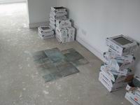 Floor tiling