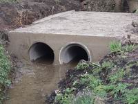 Bridge concreted
