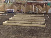Raised vegetable beds