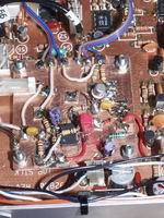 Close-up of modification